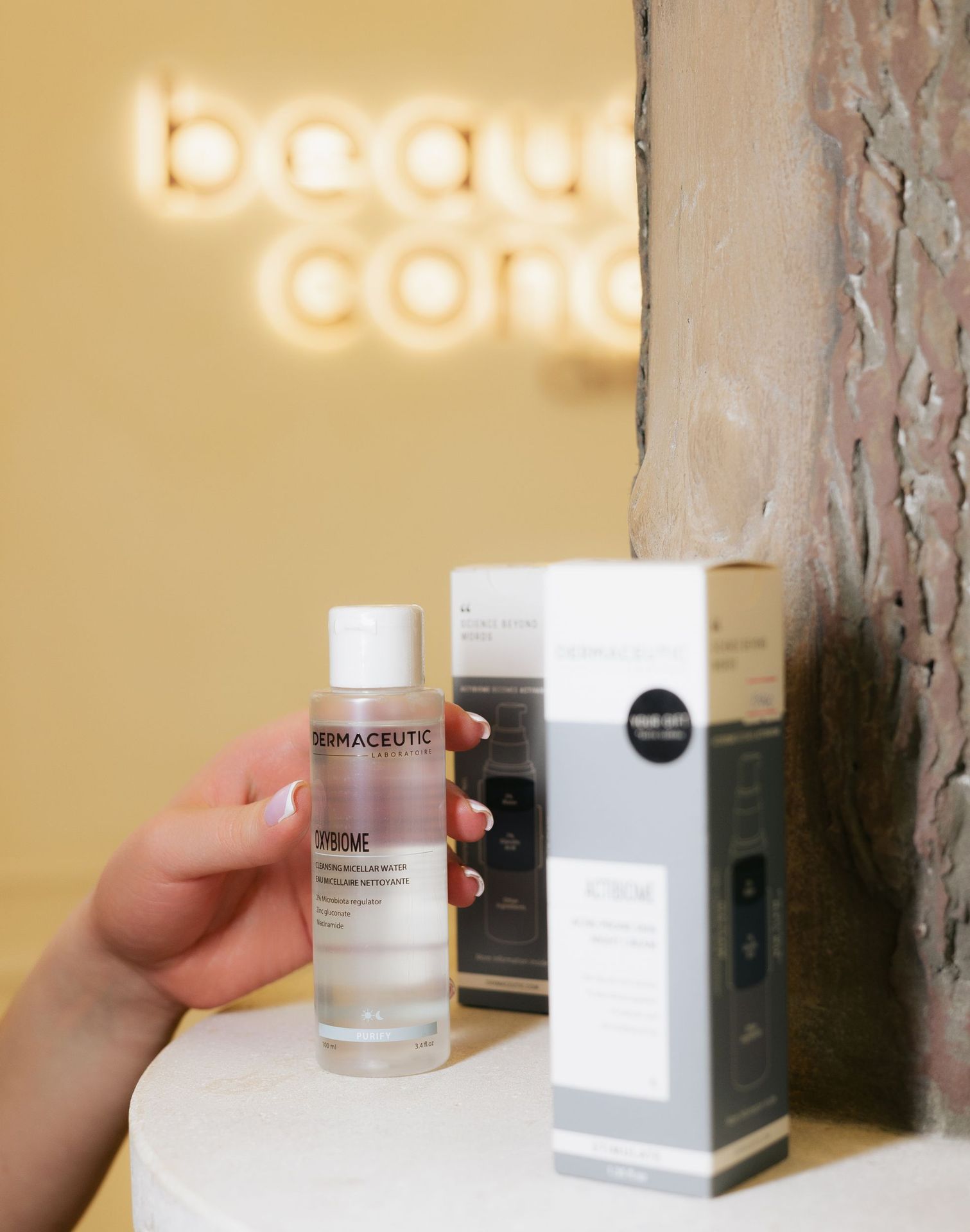 Dermaceutic skincare at the Sayat-Nova boutique