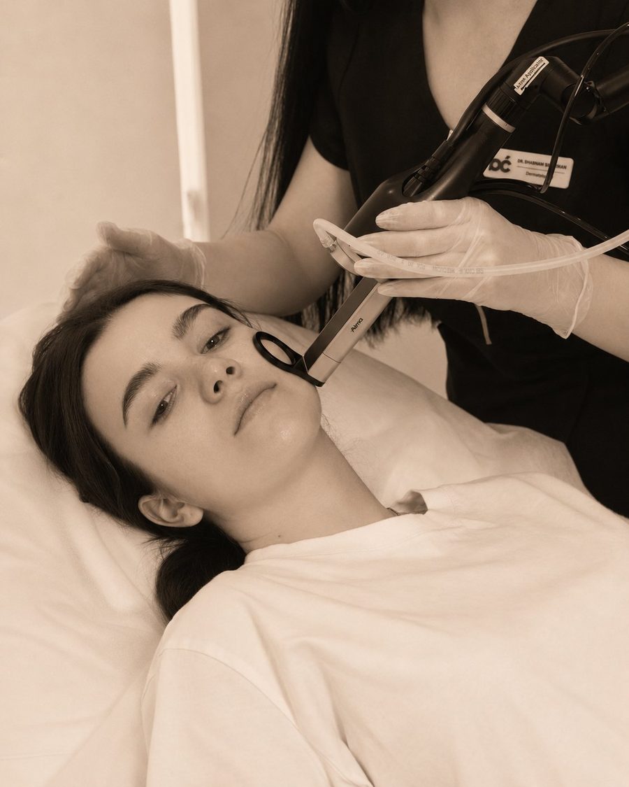 Alma Hybrid Impact treatment