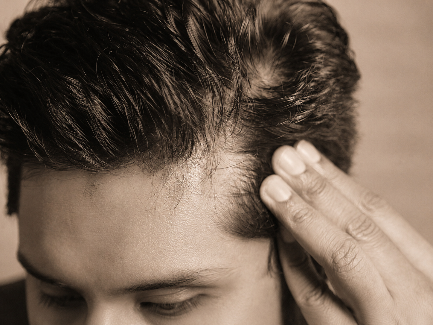 INDIBA Hair Wave scalp close-up