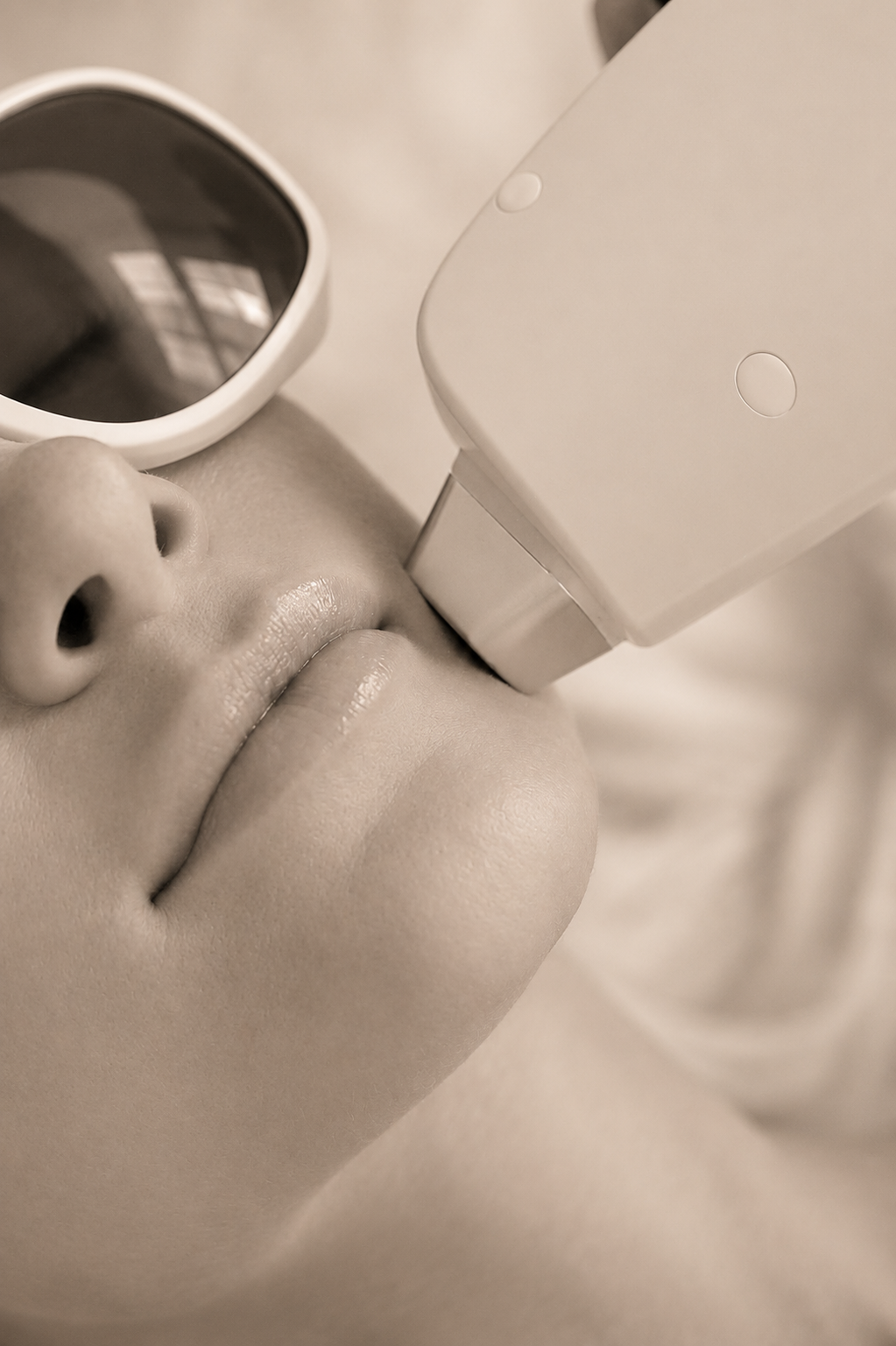 PrimeLase diode laser applicator detail