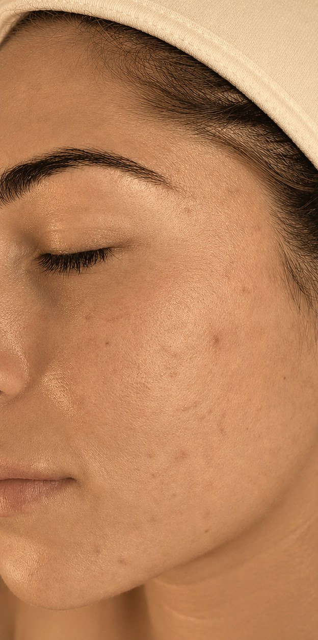 Dull skin before